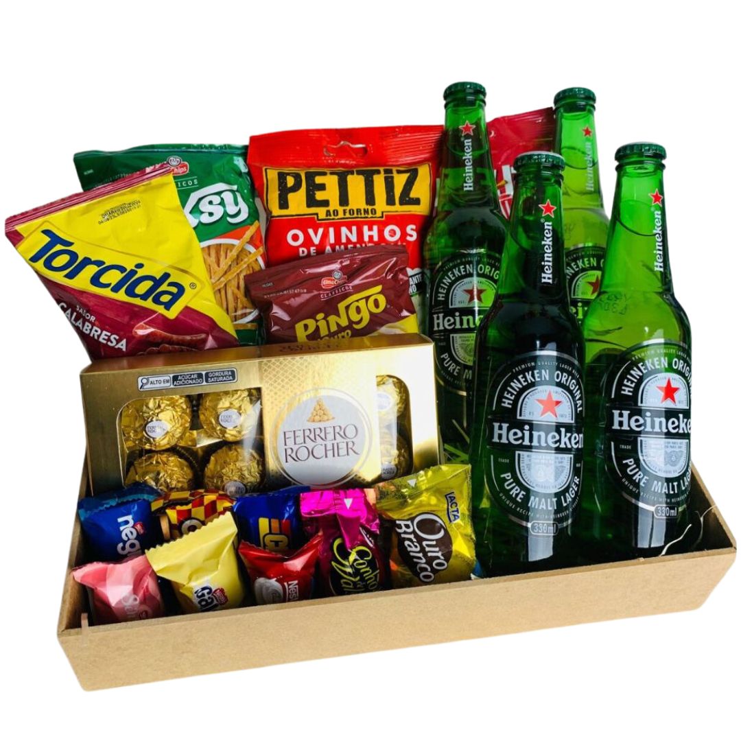 Cesta Aperitivos e Ferrero
