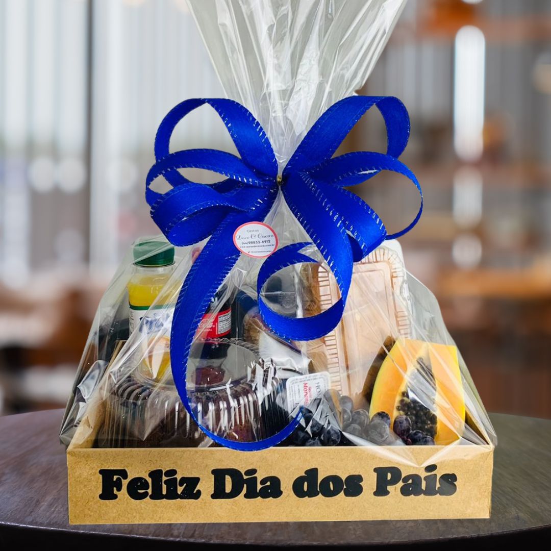 Cesta de Café da Manhã Caseirinho Pais