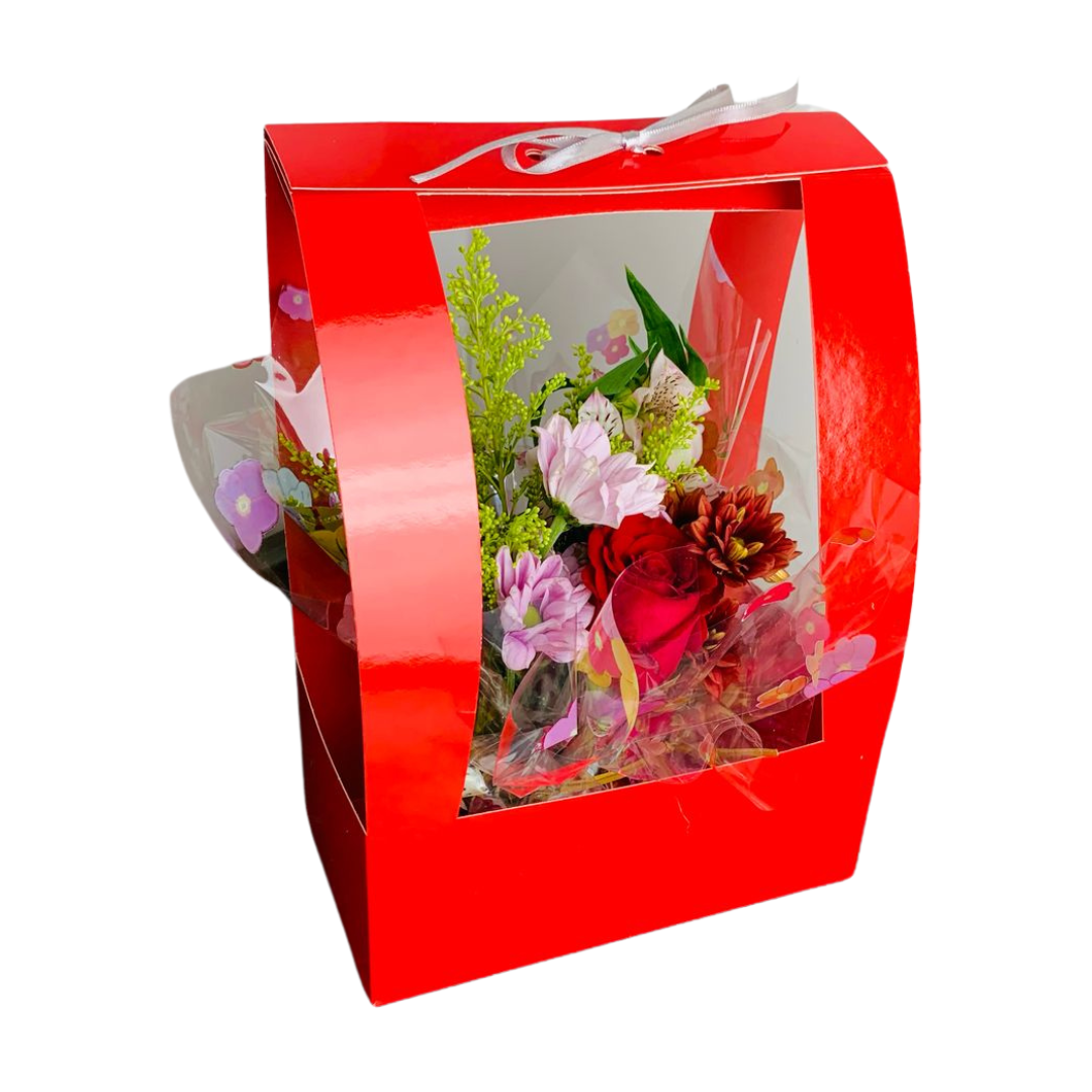 Caixinha Floral e Rosa