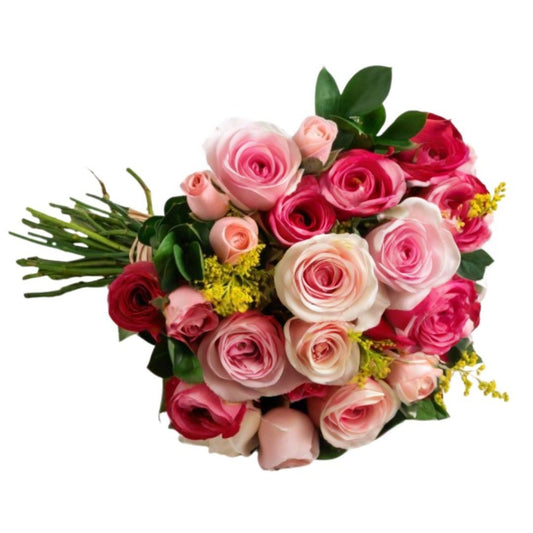 Buquê 36 rosas Cor de Rosa