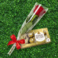 Solitário Rosa e Ferrero