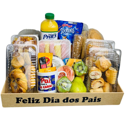 Cesta de Café da Manhã Colonial Grande Pais