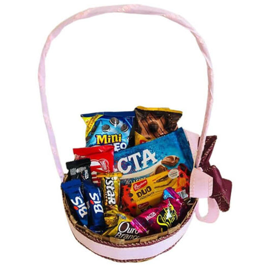 Cesta de Chocolate Pequena