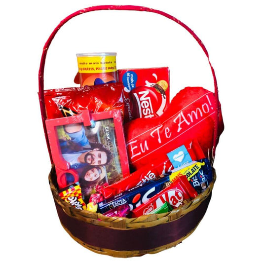 Cesta Chocolate & Snacks