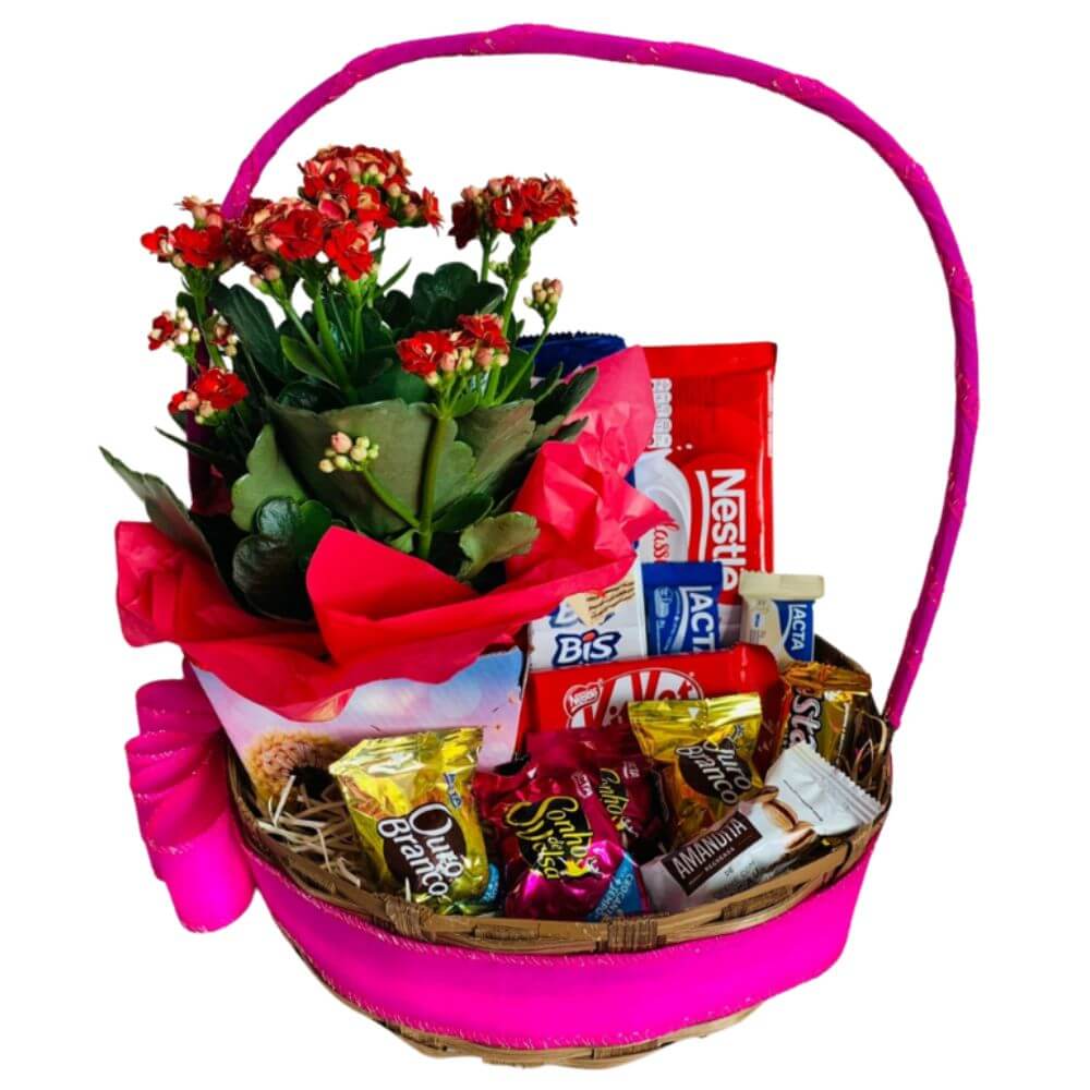 Cesta De Chocolate Carinho
